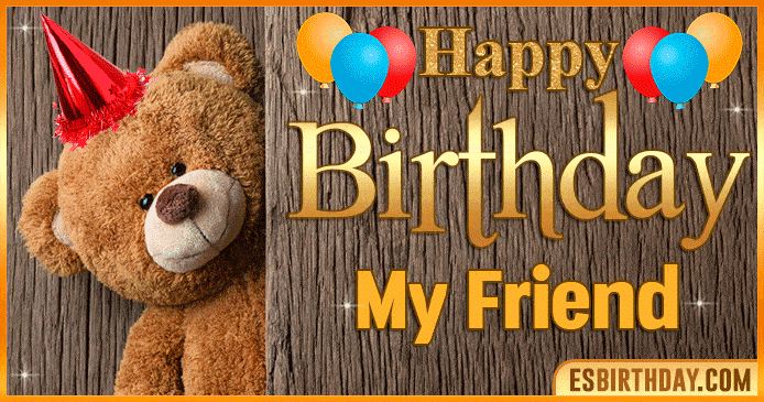 Happy Birthday Best Friend GiF